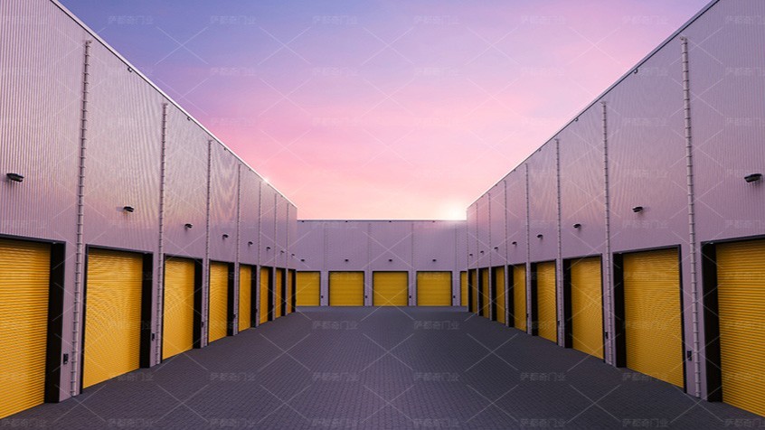 彩鋼抗風(fēng)卷簾門